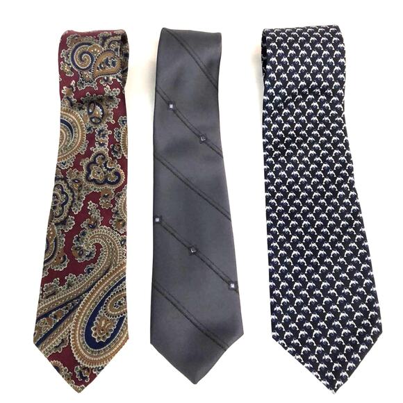3 Silk Tie Bundle - Picture 1 of 8